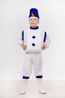 Детский карнавальный костюм "Снеговик"