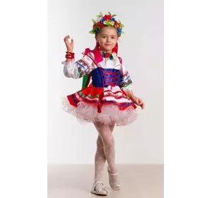 Карнавальный костюм для девочки "Украиночка" (пышная)