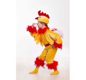 Детский маскарадный костюм "Петушок" (жёлтый)